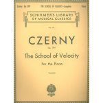 CZERNY. Op.299 THE SCHOOL OF VELOCITY Škola zběhlosti Complete piano klavír – Zboží Mobilmania