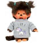 MONCHHICHI Mončiči dívka se svetrem s jednorožcem 20 cm – Hledejceny.cz