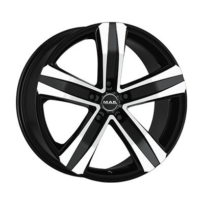 MAK STONE 6.5x15 5x160 ET58 black gloss polished | Zboží Auto
