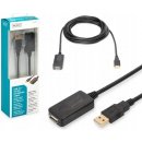 Digitus DA-70130-4 USB prodlužovací, 5m, černý