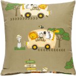Darré povlak na polštář Safari Bus zelený 40x40 cm – Zboží Dáma Darré povlak na polštář Safari Bus zelený 40x40 cm – Zboží Dáma
