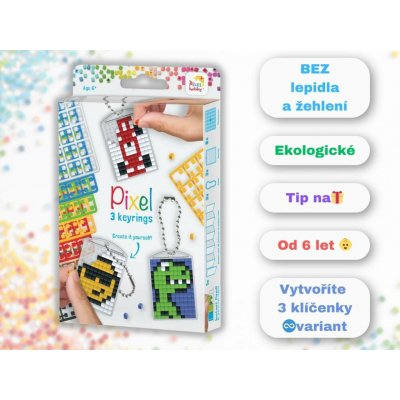 PixelHOBBY Medailon set kluci – Sleviste.cz