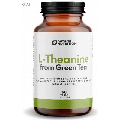 Natural NUTRITION L-theanine 90 kapslí – Hledejceny.cz