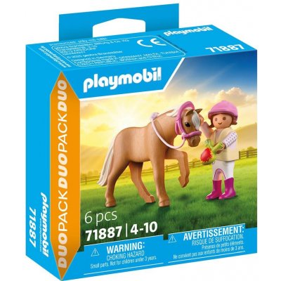 Playmobil 71887 Holčička s poníkem – Zboží Živě