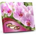 Selllot Plněné čokoládové lodičky Orchidej 125 g – Zboží Dáma