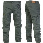 Yakuza Premium pánské kalhoty Cargo 3854 tmavě zelené – Zboží Dáma Yakuza Premium pánské kalhoty Cargo 3854 tmavě zelené – Zboží Dáma