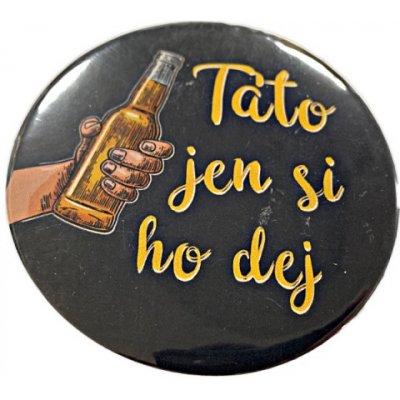 Button s otvírákem magnet "pro tátu" – Hledejceny.cz