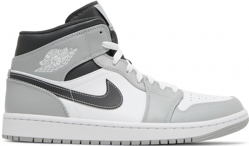 Nike Jordan 1 Mid Light Smoke Grey Anthracite