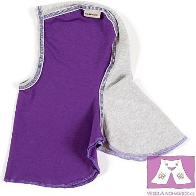 Veselá nohavice kukla fialová – Sleviste.cz