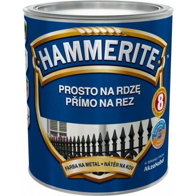 Akzo Nobel Hammerite Přímo na rez hladký 2,5L světle šedá – Sleviste.cz