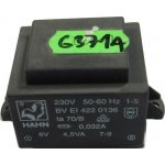 Trafo DPS HAHN BV EI 382 1185 6V/4,5VA – Zbozi.Blesk.cz