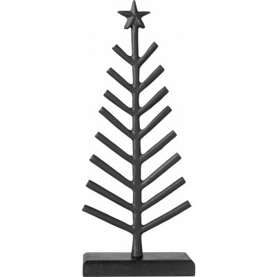 Villeroy & Boch 14-8677-7420 Vánoční dekorace Christmas Chic stromeček 30 cm černá – Hledejceny.cz
