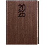 Ctirad Wood A5 denní 2025 hnědá – Zboží Živě