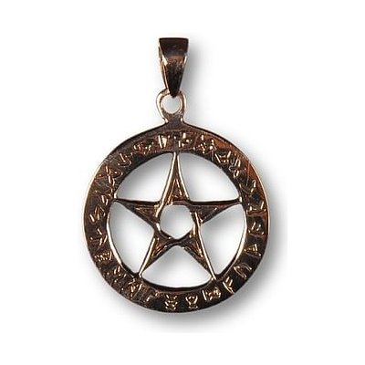 imago Amulet Runový pentagram bronzovy FC21227X