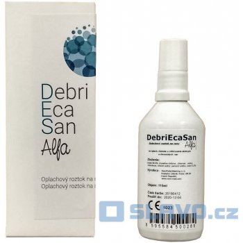 DebriEcaSan Alfa roztok 115 ml