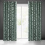 Takoy Závěs LIVIA s botanickým reliéfním vzorem-HF-385835 | 140 x 250 cm – Hledejceny.cz