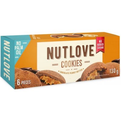 ALLNUTRITION NUTLOVE Cookies Chocolate Peanut Butter 130 g – Zboží Dáma