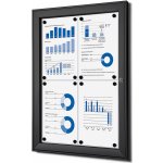 Jansen Display Vnitřní uzamykatelná vitrína í 4xA4 521 x 696 mm – Zboží Živě