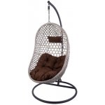 ST Leisure Equipment Křeslo MALUKU PE rattan houpací ST802413 – Zboží Mobilmania