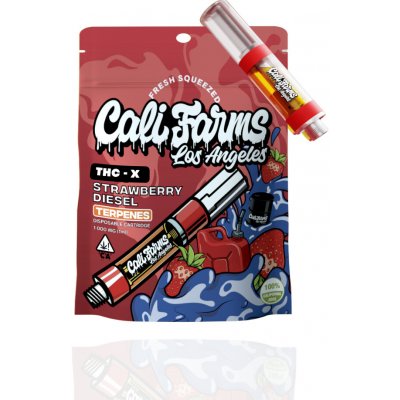 Califarms THC-X náplň s terpeny Strawberry Diesel 1 ml – Zboží Dáma