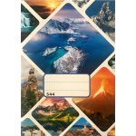 Reas Pack Sešit 544 A5 linkovaný 40l Příroda památky – Zboží Mobilmania