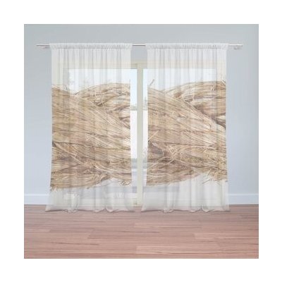 Sablio Záclony Provaz: 2ks 150x250cm – Hledejceny.cz