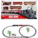 Mamido Velká vláčkodráha se světlem hudbou a kouřem MT1566 – Zboží Dáma