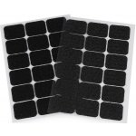 Suchý zip samolepicí obdélníčky 25x32 mm Varianta: 2 černá, Balení: 1 karta 46392/101149/212937 – Hledejceny.cz