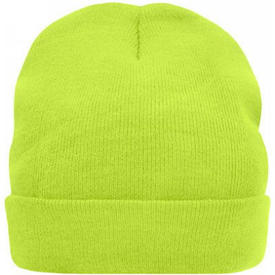 Myrtle Beach Hřejivá pletená čepice MB7551 Neon Yellow – Hledejceny.cz