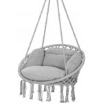 DB Garden Závěsné houpací křeslo Kali šedé – Zbozi.Blesk.cz