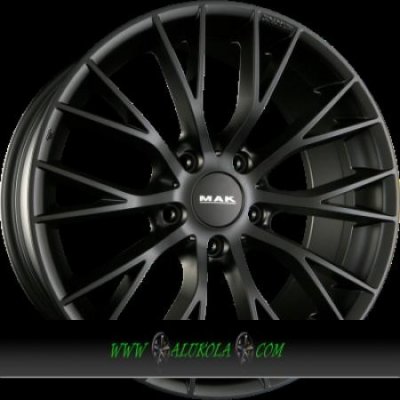 MAK Munchen 9x18 5x120 ET44 matt black – Sleviste.cz