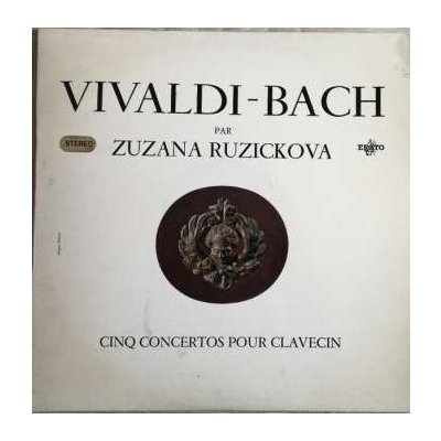 Antonio Vivaldi - Cinq Concertos Pour Clavecin CD – Zboží Mobilmania