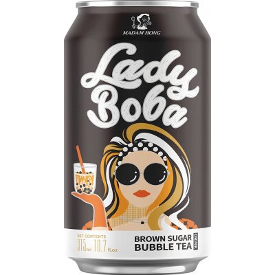 Madam Hong Lady Boba Brown sugar bubble tea 315 ml – Hledejceny.cz