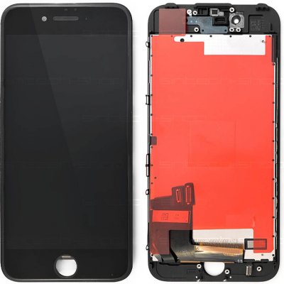iPhone 7 (4,7") LCD displej s rámem a dotykem, černý, SINTECH© Premium – Zbozi.Blesk.cz