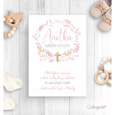 Pozvánka Křtiny motiv 6 – Zboží Mobilmania