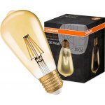 Osram LED žárovka E27 ST64 4,5W = 36W 420lm 2500K Teplá bílá – Hledejceny.cz