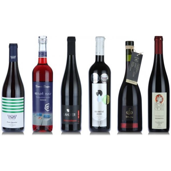 Víno Vinotrh Kolekce vín Červená vína ze Znojemska 6 x 0,75 l
