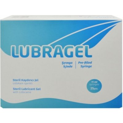 Lubragel lubrikační gel s lidokainem 25x11ml – Hledejceny.cz