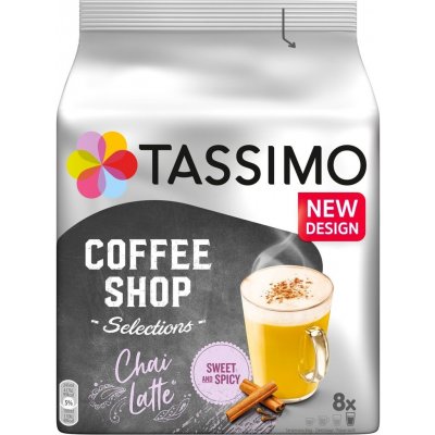 Tassimo Cappuccino 16 kapslí (8 nápojů) ⇒ 159 Kč - ✔️ Kávové kapsle pro  TASSIMO