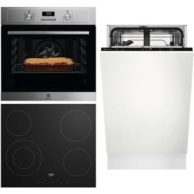 SET Electrolux EOF3H40X + HIC 64401 + EEA22100L – Sleviste.cz