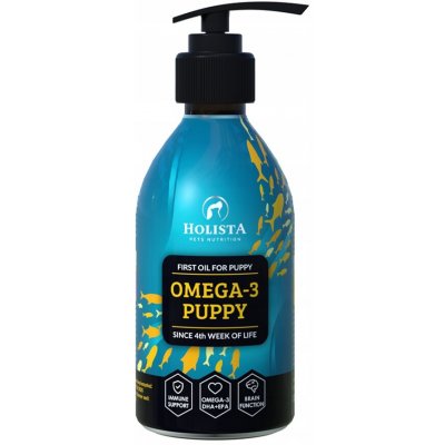 HolistaPets olej omega-3 pro štěňata 200 ml – Hledejceny.cz