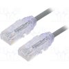 síťový kabel Panduit UTP28SP0.5MGY Patch, TX6-28™,U/UTP, 6, lanko, Cu, LSZH, 0,5m, šedý