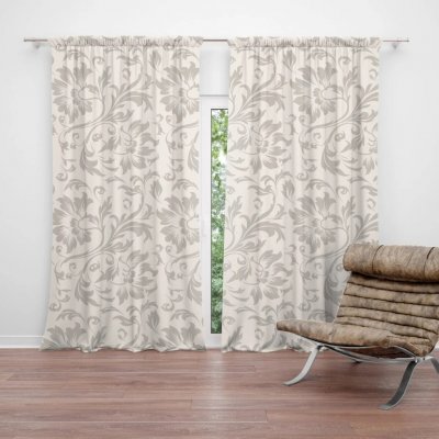Sablio Závěs Královský ornament: 2ks 140x250cm – Hledejceny.cz