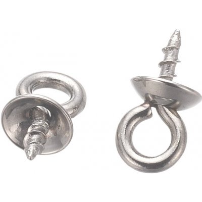 Háček se samořezným zavitem hladká miska 4mm chirurgická ocel - Obsah balení 50 ks BO 040a – Hledejceny.cz