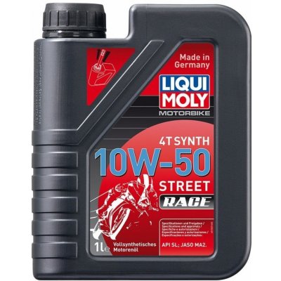 Liqui Moly 1502 MOTORBIKE 4T SYNTH 10W-50 STREET RACE 1 l – Hledejceny.cz