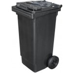 TAVOBAL plastová popelnice 120 l černá – Zboží Mobilmania