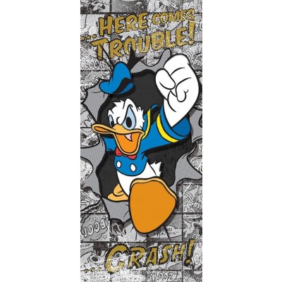 ForWall Dětská fototapeta na dveře Donald Duck vlies rozměry 91 x 211 cm – Zboží Mobilmania