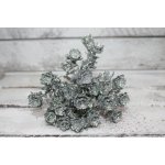 Autronic Větvička s glitry 20 x 15 cm Barva: Stříbrná – Hledejceny.cz
