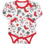 Kojenecké body s dlouhým rukávem New Baby Christmas – Sleviste.cz