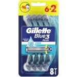 Gillette Blue3 Sensitive 8 ks – Zboží Mobilmania